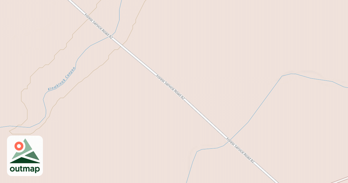 Map of ANDERSON MESA