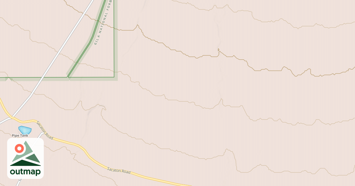 Map of 4077 S