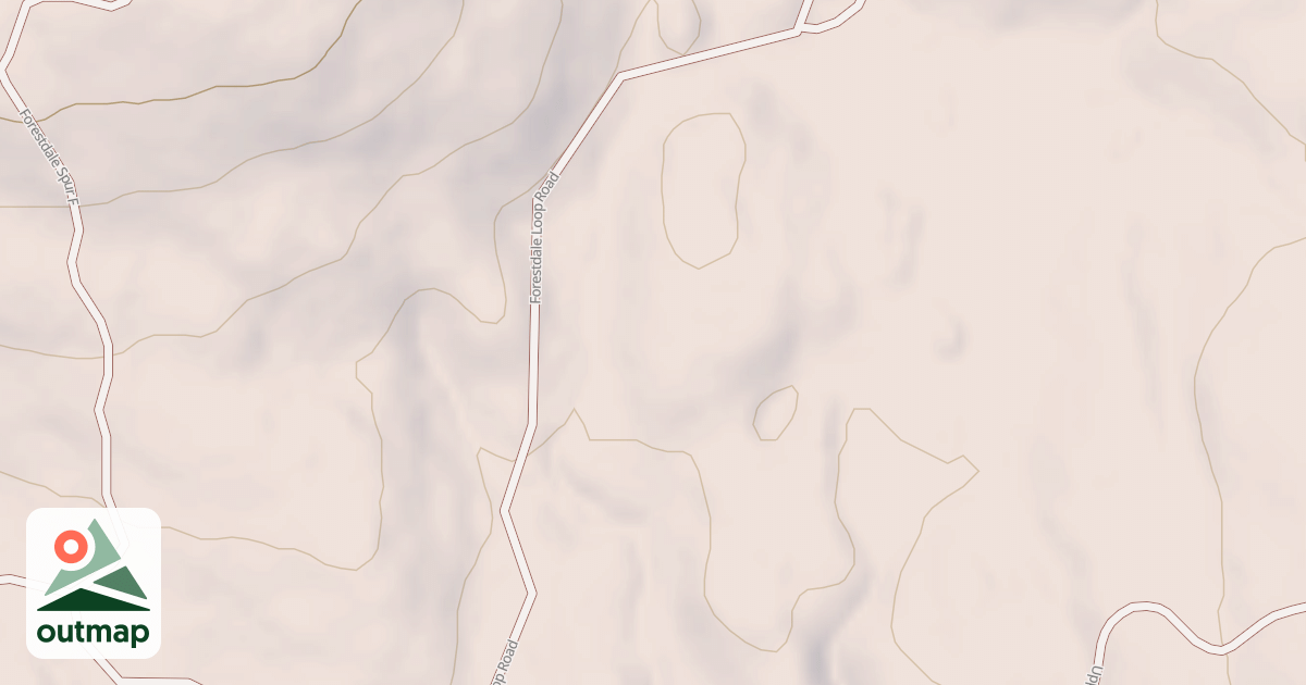 Map of FORESTDALE SPUR G