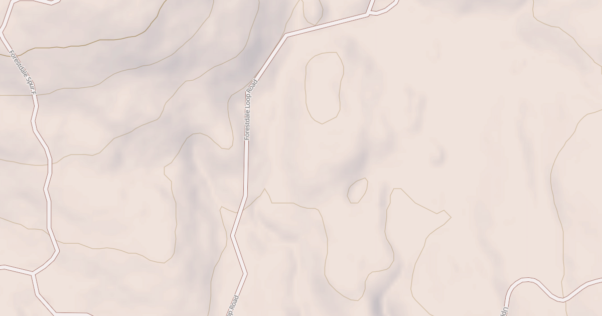 Map preview of FORESTDALE SPUR G