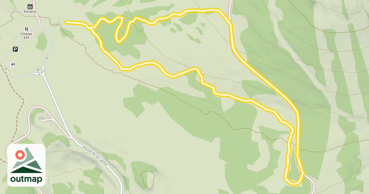 Map of Les Petites Mouillères