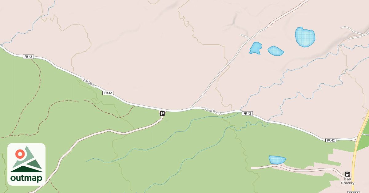 Map of OLD COAL