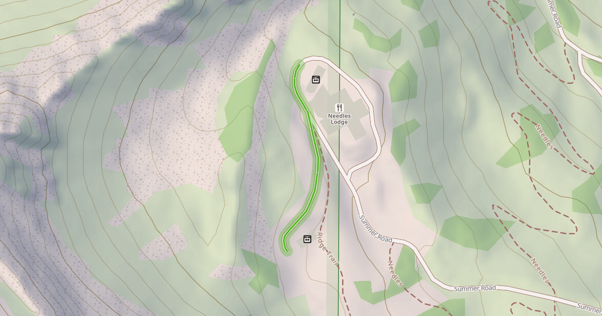 Map preview of Needles' Way