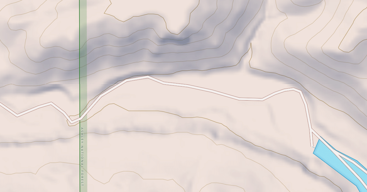 Map preview of SPRINGS DRAW DISPERSED A