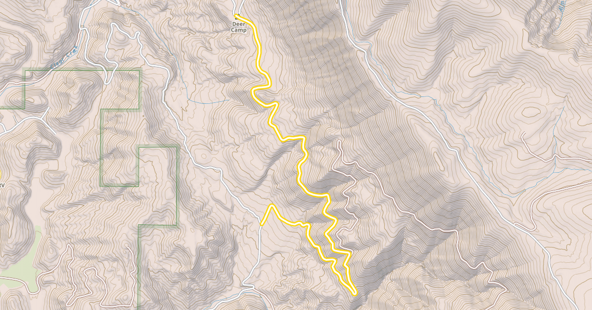 Map preview of Forest Road 6101-300