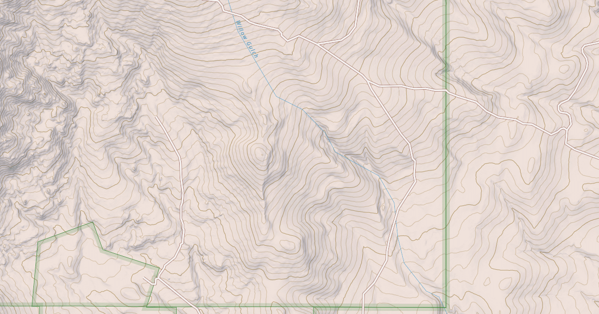 Map preview of WILLOW DRAW