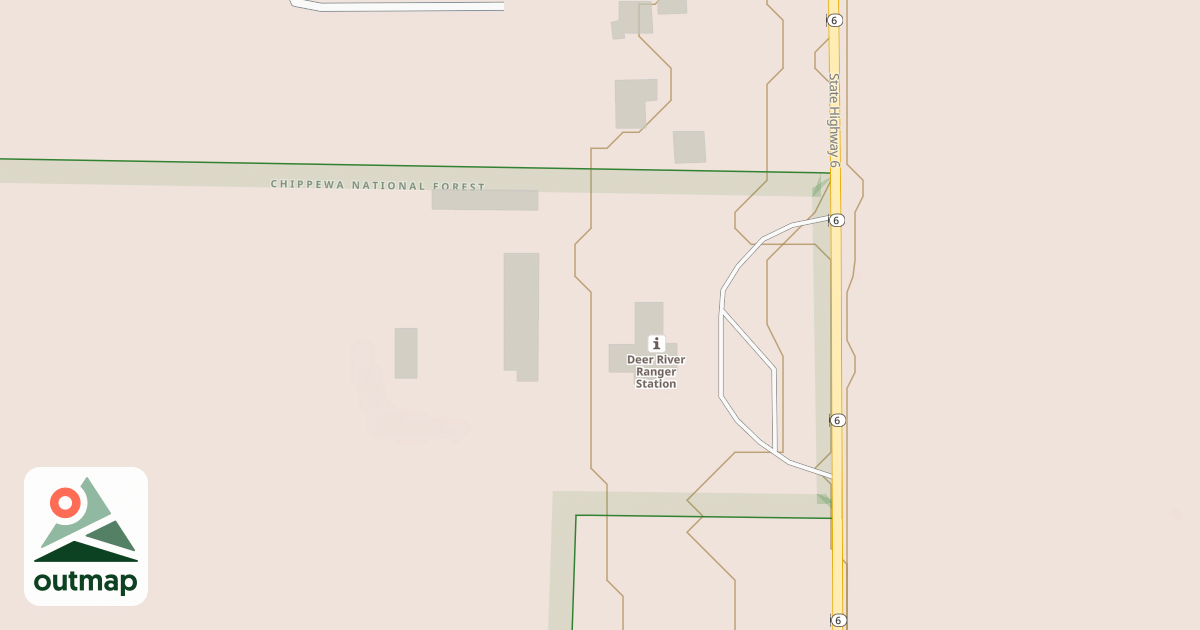 Map of DEER RIVER REAR ADMIN PARKING