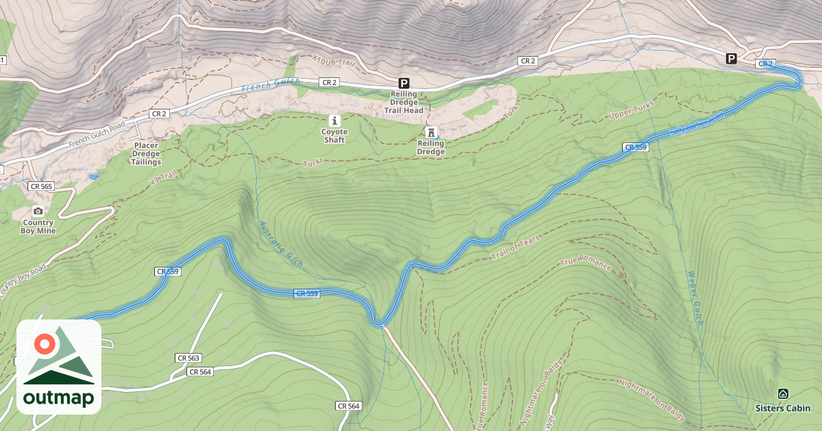 Map of Sally Barber Road