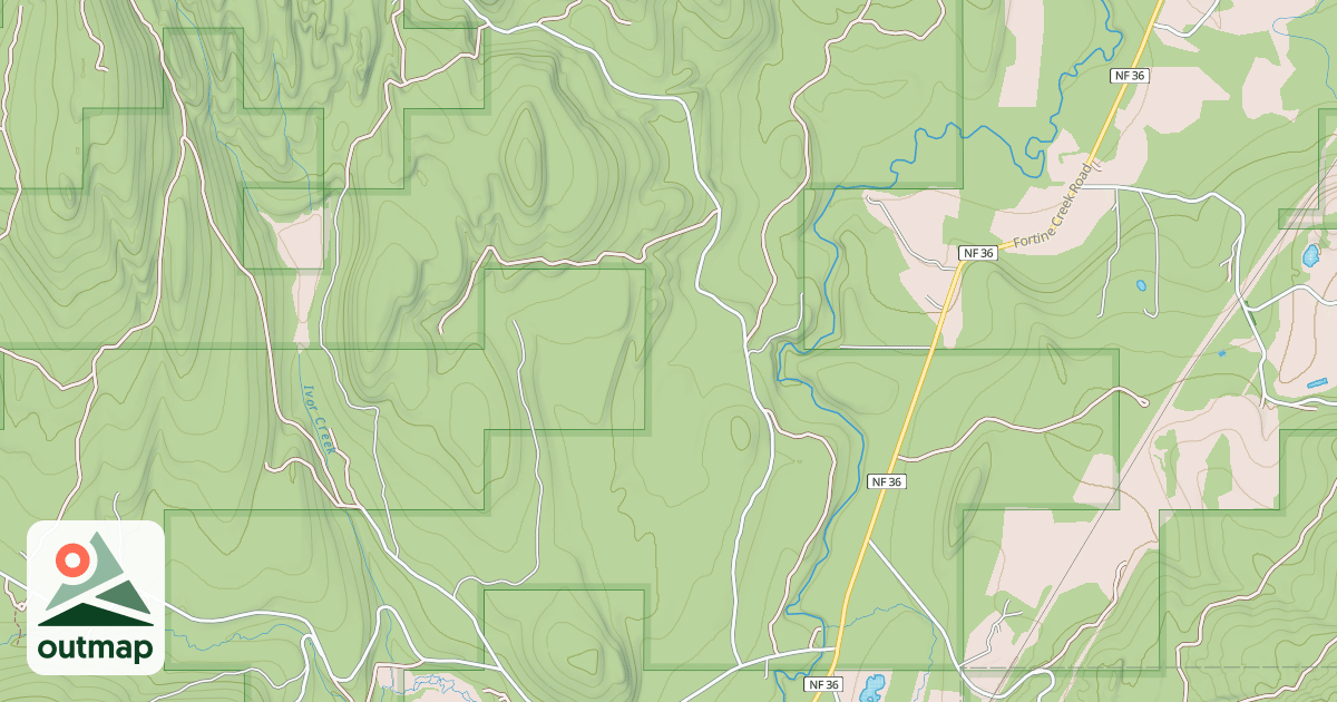 Map of CASTLE ROCK