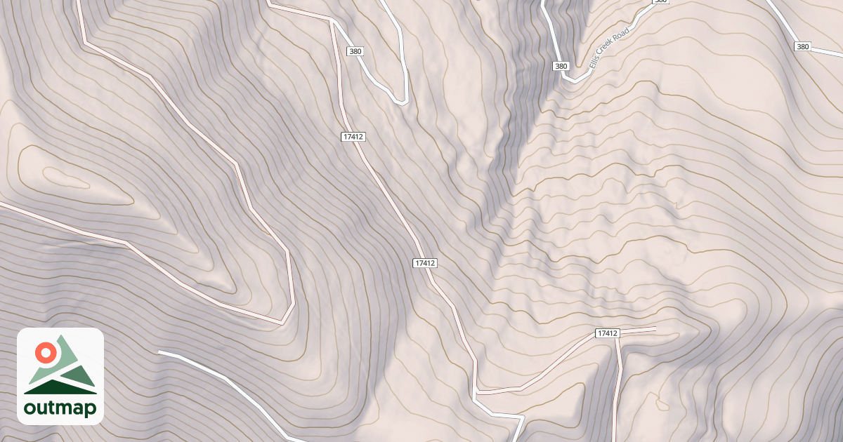 Map of ELLIS ROAD TWO