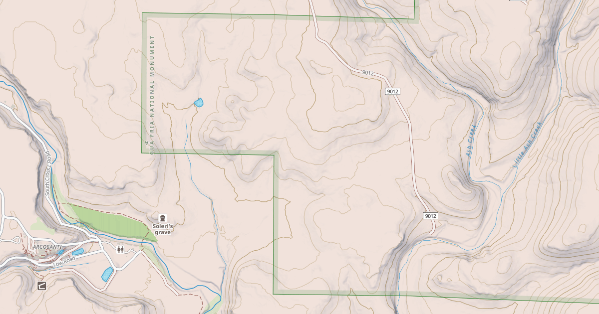 Map preview of BLM National GTLF Public Motorized Roads 199f9593-93ec-438d-8908-125167aaa080