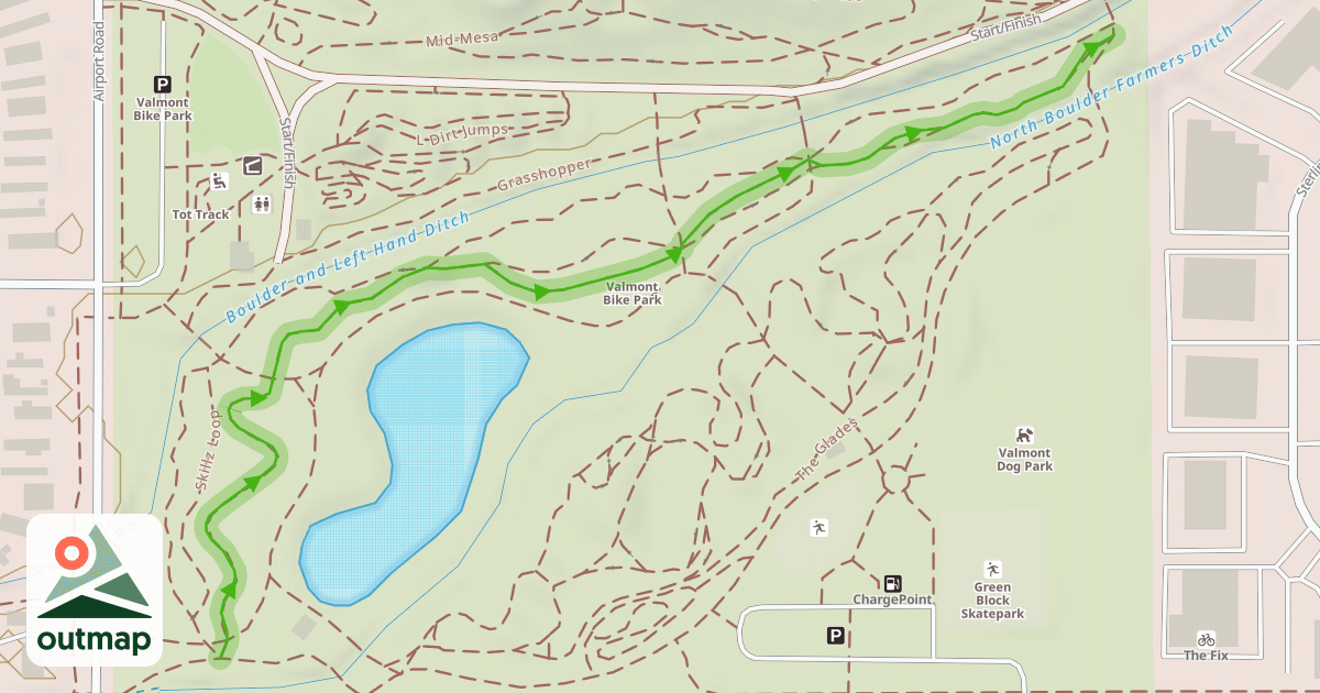 Map of Hot Lap