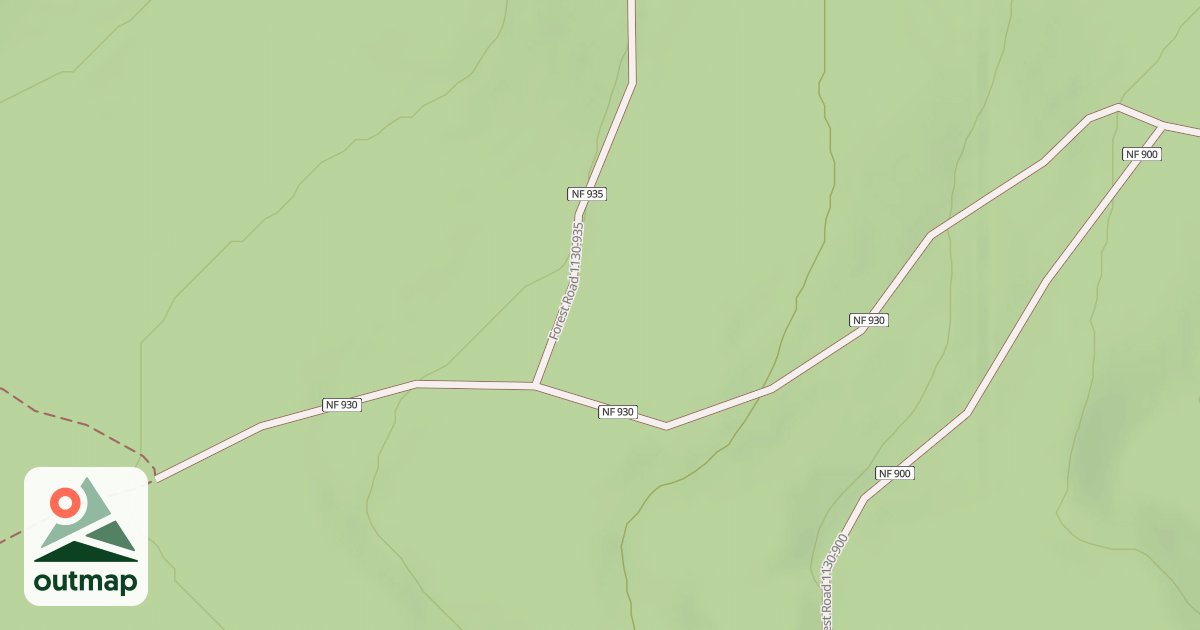 Map of USFS Motor Vehicle Use Map Roads {44F96C5D-EB26-4DD7-8053-A2B917A8F8E7}
