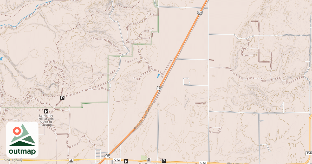 Map of Tomahawk To Kalkaska Mccct
