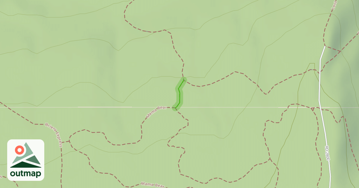 Map of Connector Trail