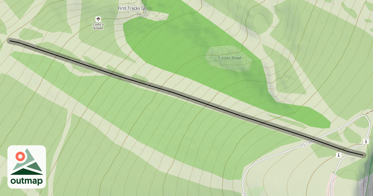 Map of Fall Line