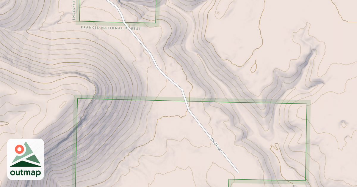 Map of HAYDEN BEND