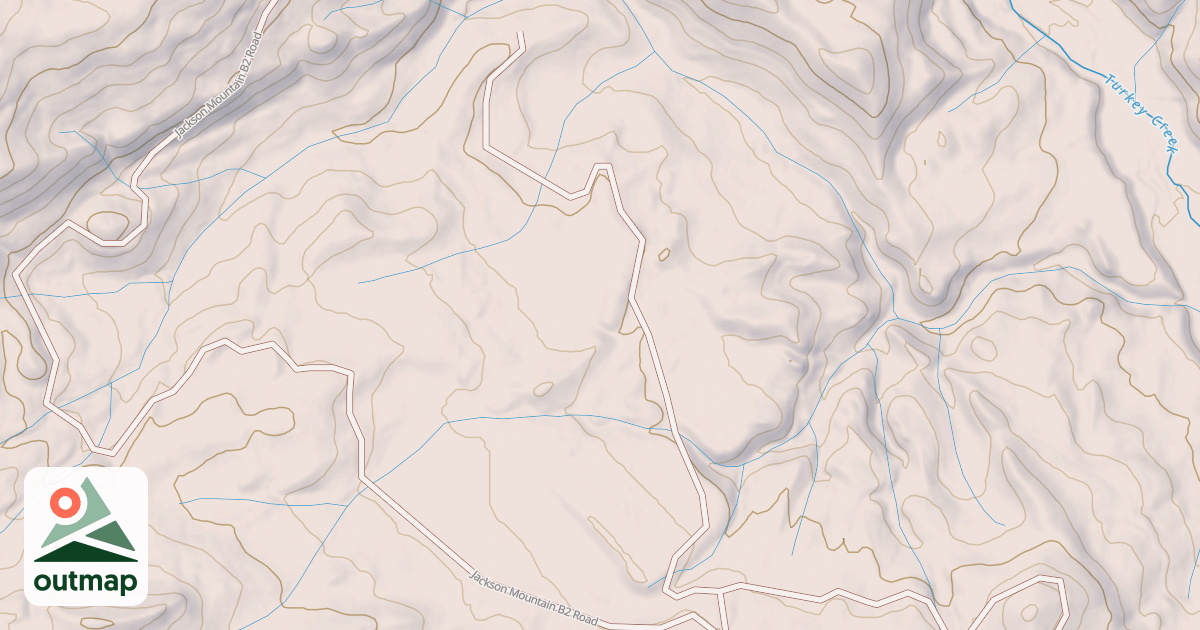 Map of JACKSON MTN B1