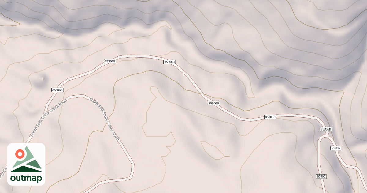 Map of LADYBUG SPUR B