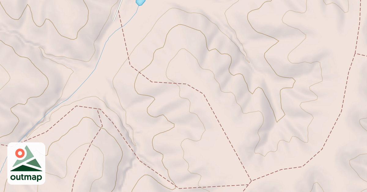 Map of Stevens Forest - Lucas Unit Trails