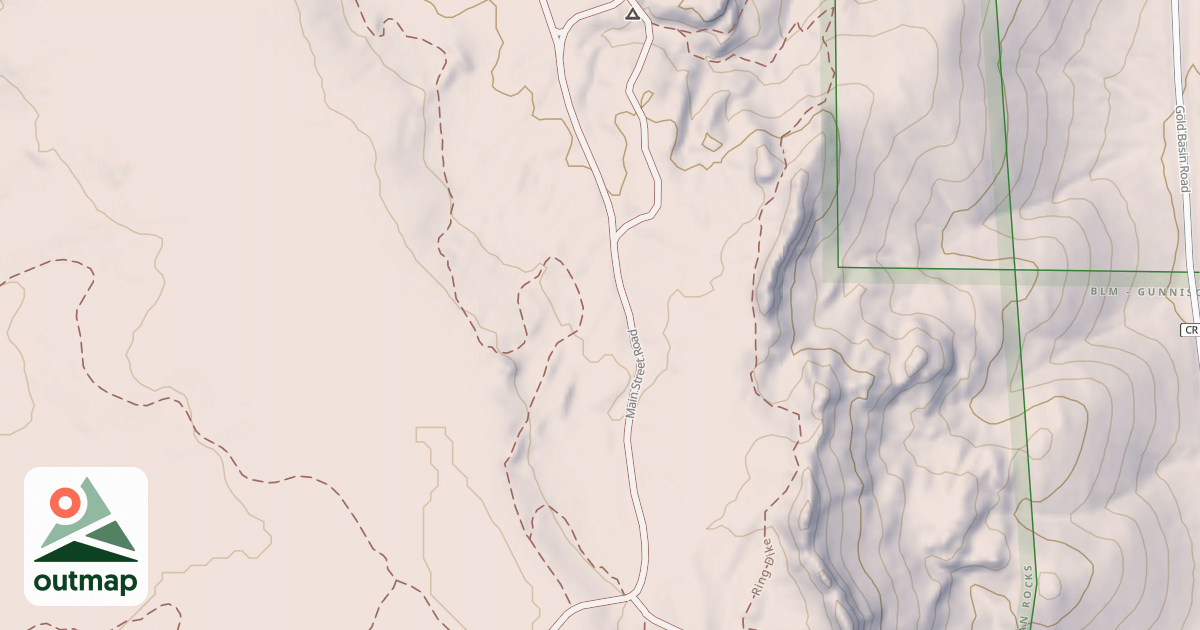 Map of BLM National GTLF Public Motorized Roads 4b32cd56-f058-4fbc-b128-2a89ddb1ff0a