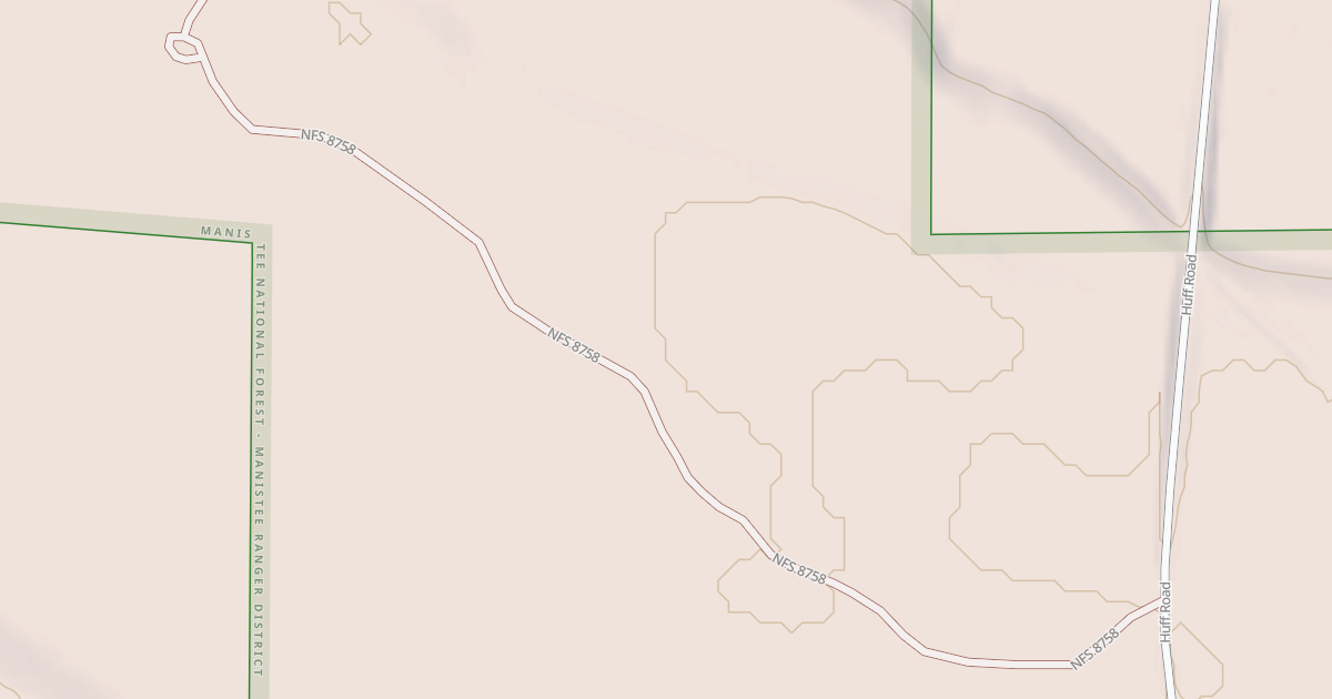 Map preview of 8758