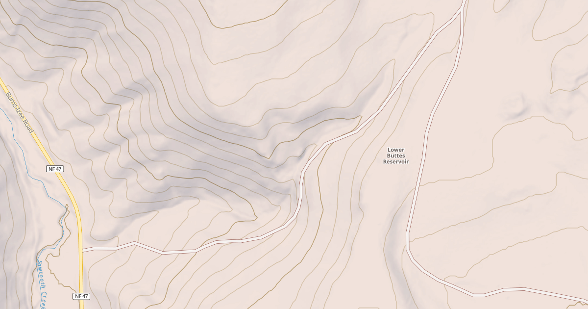 Map preview of USFS National Forest System Roads {1F441A57-E9A6-4A10-B007-76A7862A136D}