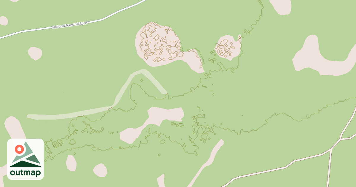 Map of USFS National Forest System Roads {016F0989-30D7-4616-8F62-F9C199301A27}