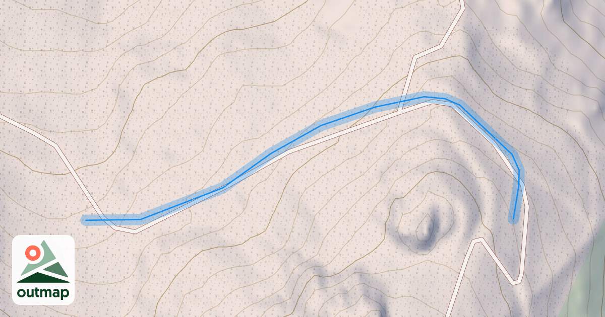 Map of Chemin Vizelle-Combe Saulire