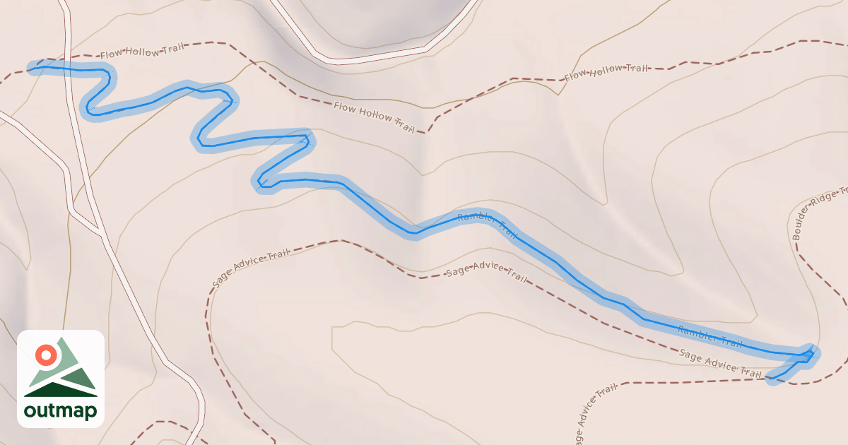 Map of Rambler Trail