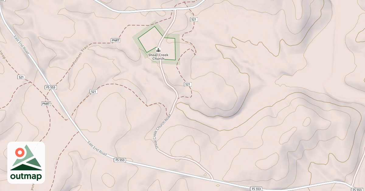 Map of SHOAL CRK CHURCH