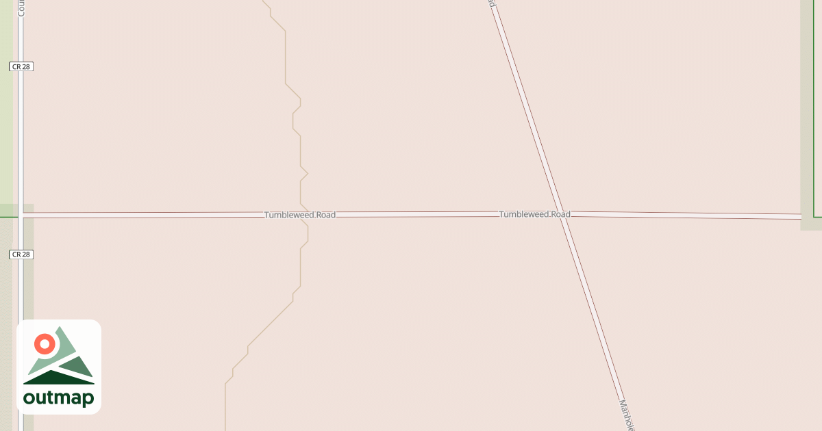 Map of TUMBLEWEED