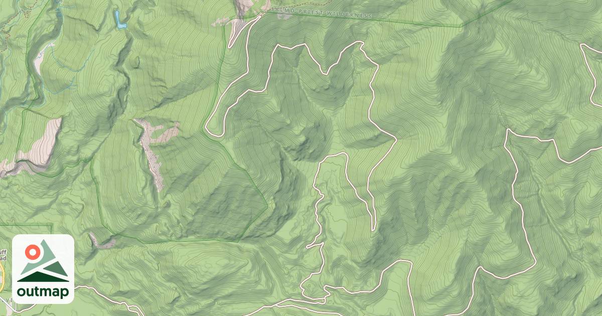 Map of SULLIVAN MTN