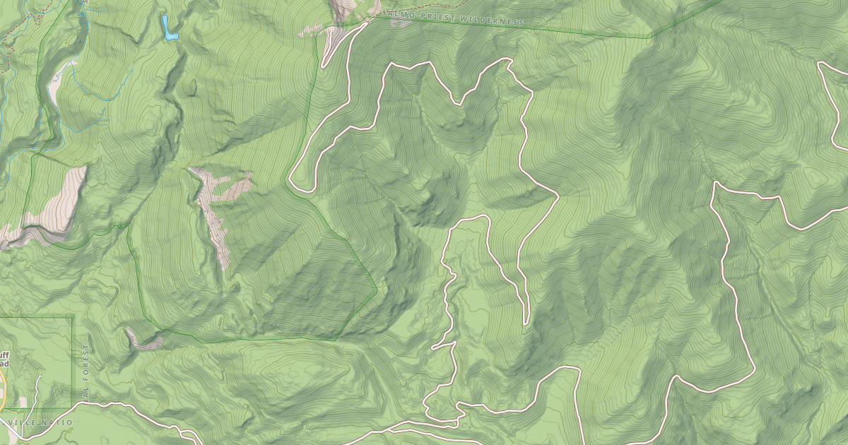Map preview of SULLIVAN MTN