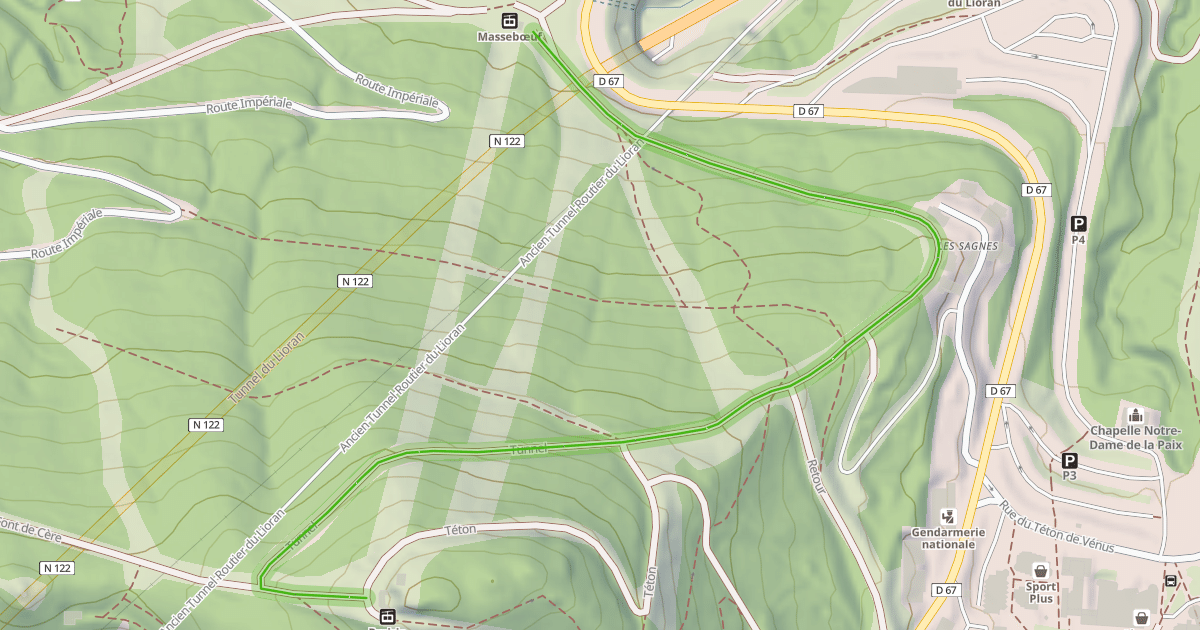 Map preview of Tunnel