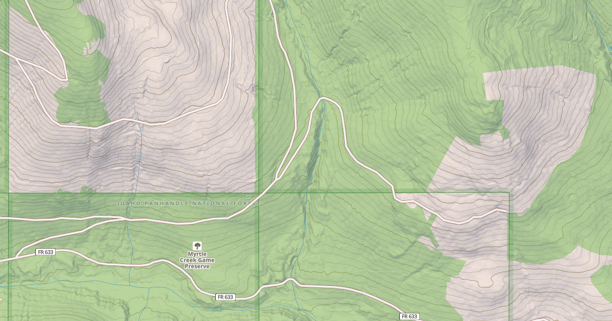 Map preview of MYRTLE BASIN