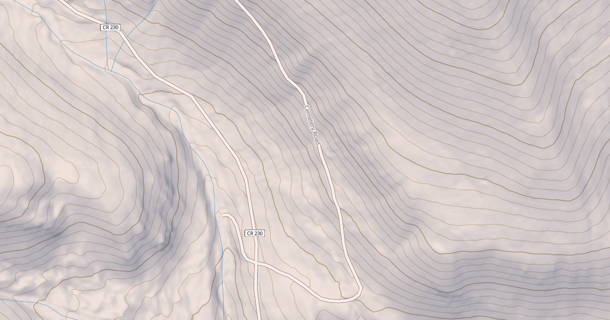Map preview of CEMETERY