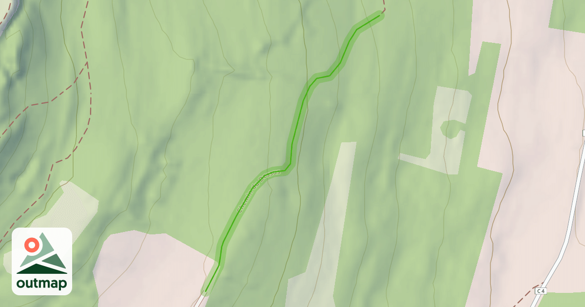 Map of Chemin du Dessus