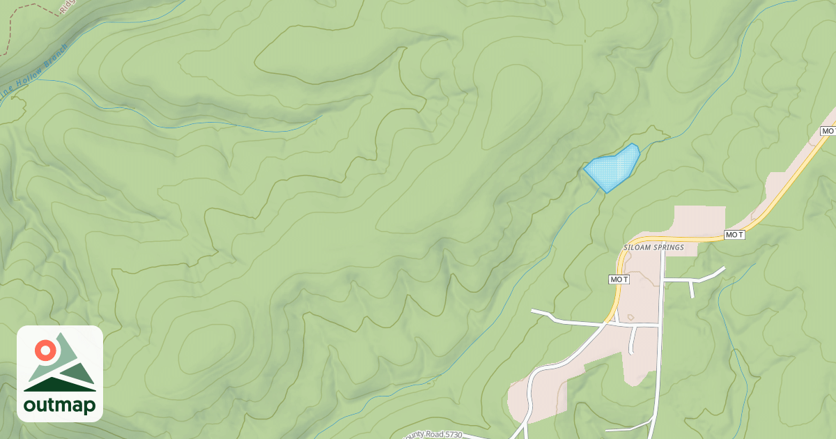 Map of MINE RIDGE