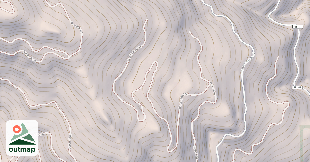 Map of BORDER M