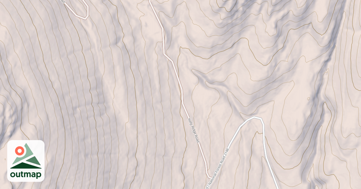 Map of KELLY RIDGE/TONATA PIT ROAD