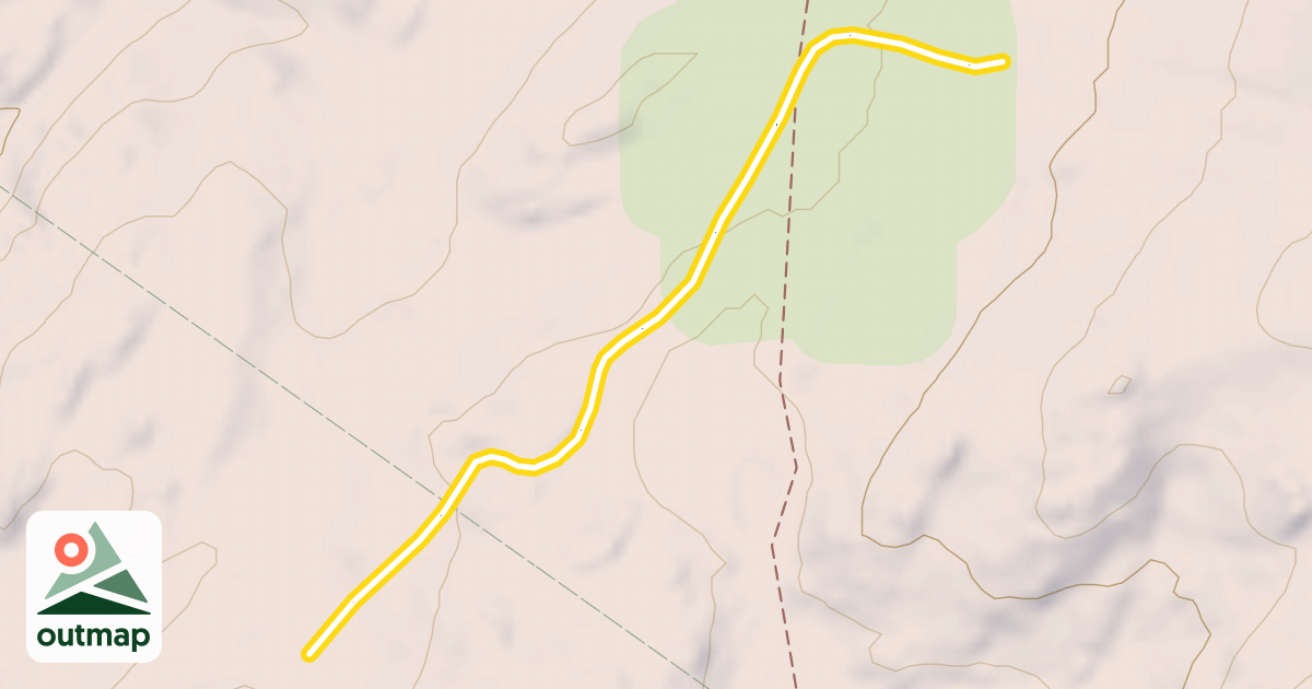 Map of 4. Bjornloppet