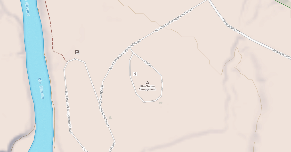 Map preview of RIO CHAMA CG LOOP