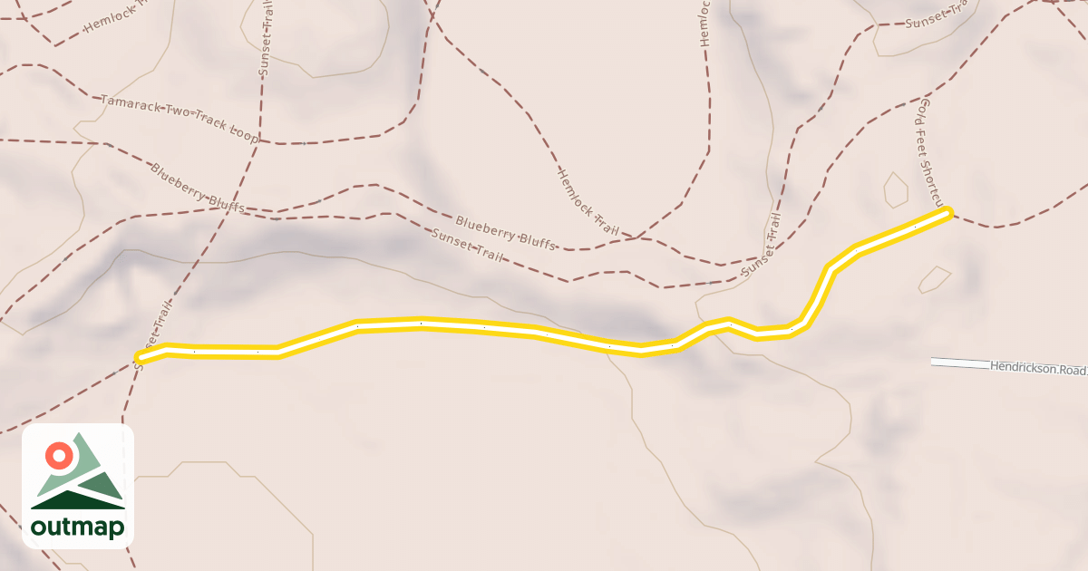 Map of Blueberry Bluffs