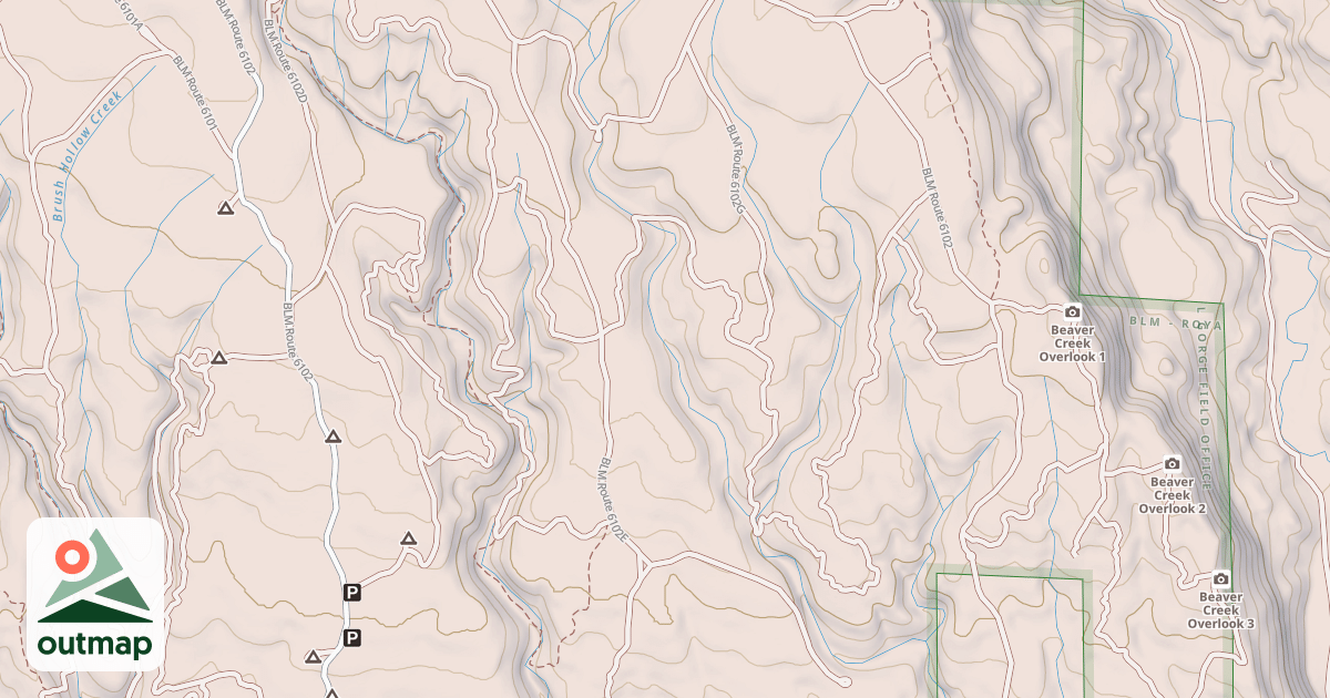 Map of BLM National GTLF Public Motorized Roads e57a68a8-eb1e-4185-bf1e-e85814628c04