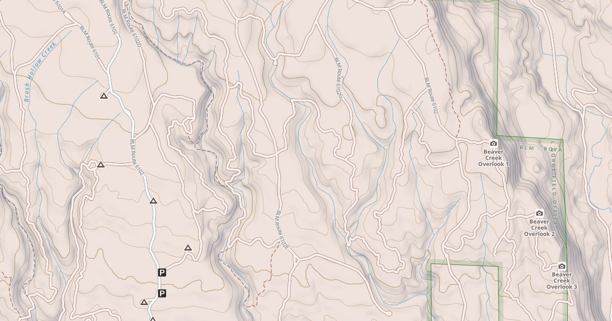 Map preview of BLM National GTLF Public Motorized Roads e57a68a8-eb1e-4185-bf1e-e85814628c04