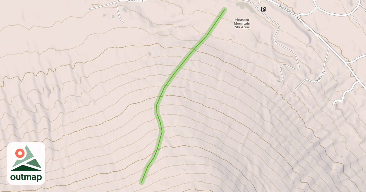 Map of West Slope