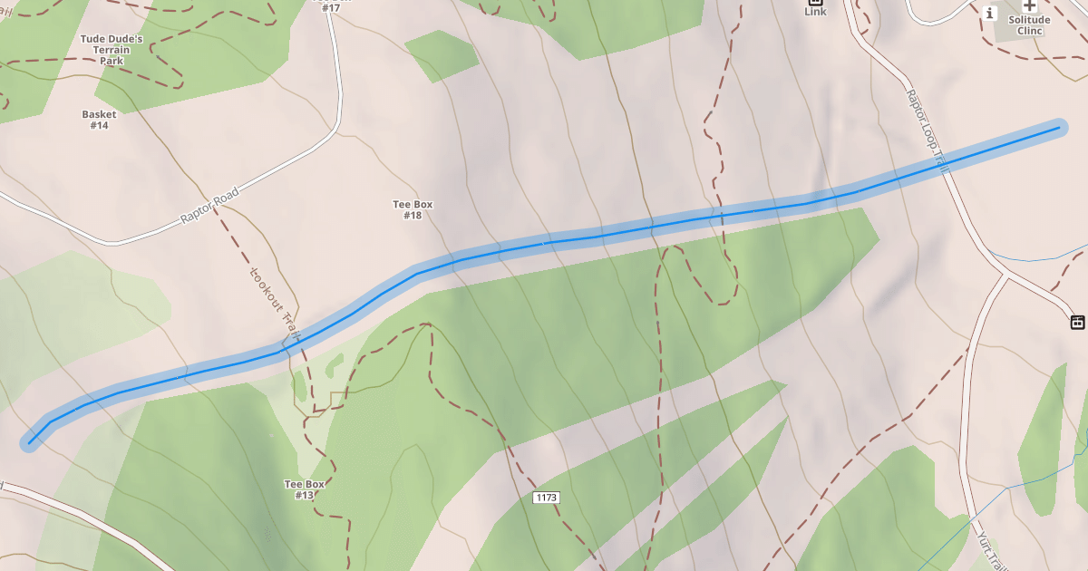 Map preview of Main Street