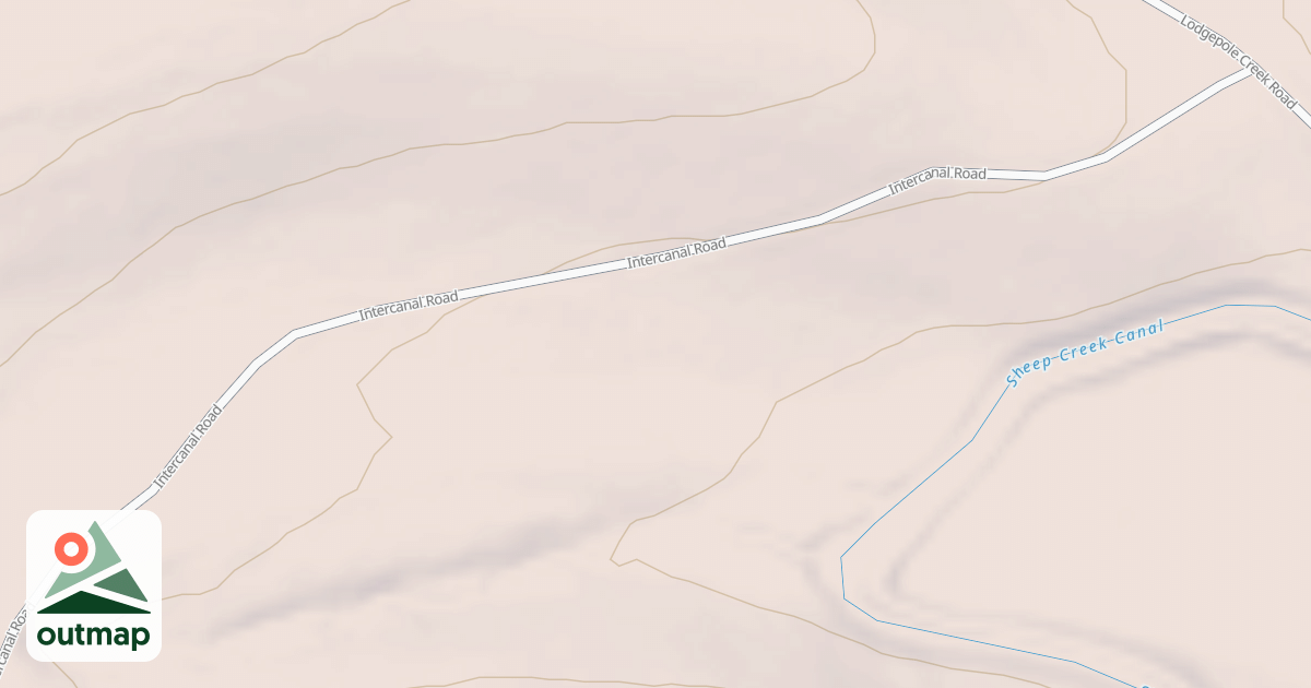 Map of INTERCANAL DISPERSED A