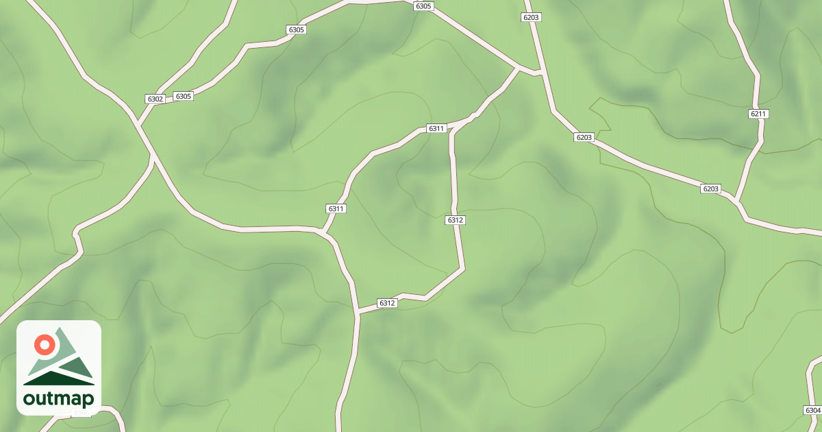 Map of USFS Motor Vehicle Use Map Trails 19141